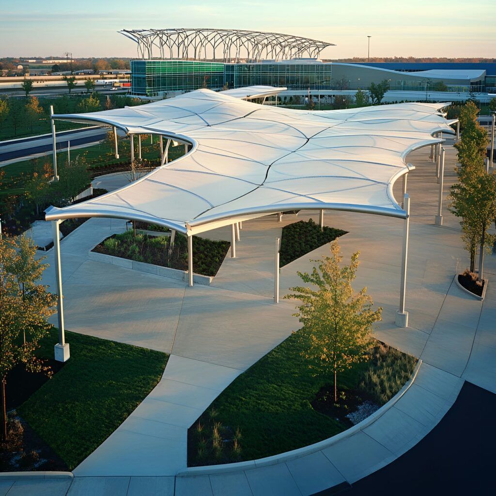 Tensile Structure – Inbuilt Infra